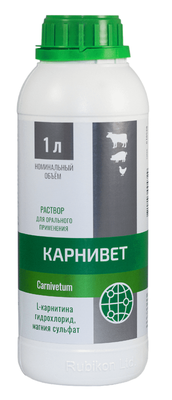 Карнівет - L, добавка кормова, 1 л