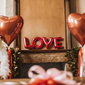 Фольгований напис "Love"