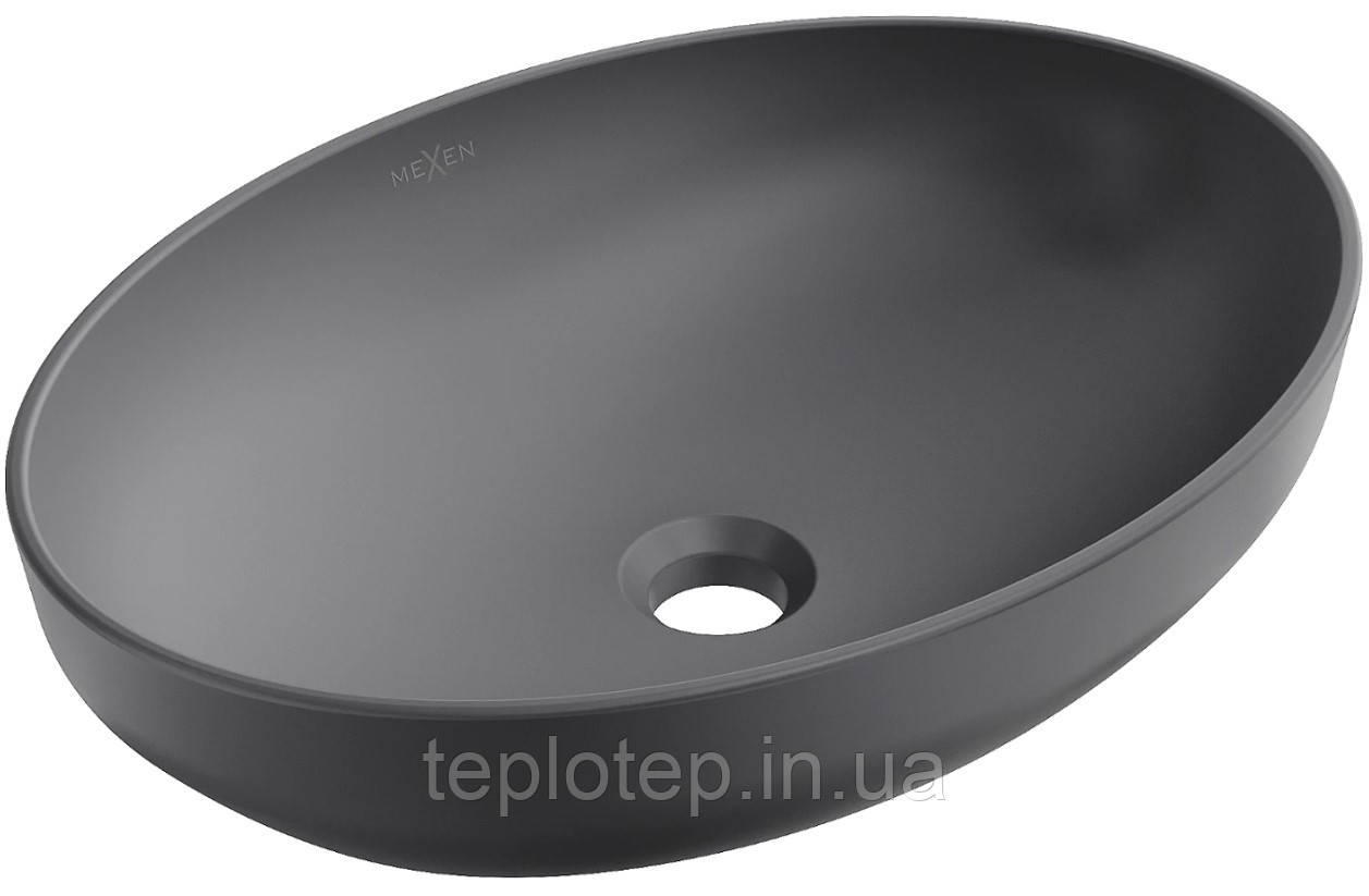 Умивальник (раковина) MEXEN CORNELIA DARK GREY MATT накладний