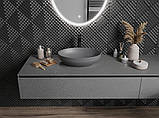 Умивальник (раковина) MEXEN CORNELIA DARK GREY MATT накладний, фото 4