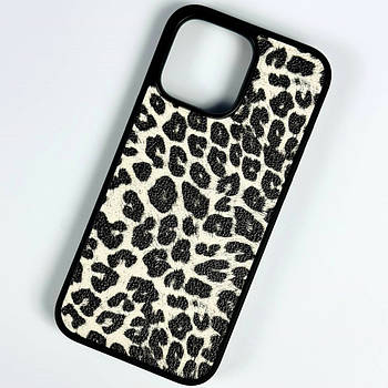 Шкіряна накладка Leopard Leather для iPhone 7/8/SE Color №5