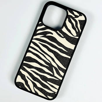 Шкіряна накладка Leopard Leather для iPhone 7/8/SE Color №6