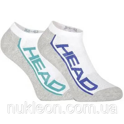 Популярний! Шкарпетки Head Performance Sneaker 2 пари 791018001-003 Білий/Сірий/Мультиколор 43-46 (8720245076418) - Краща якість