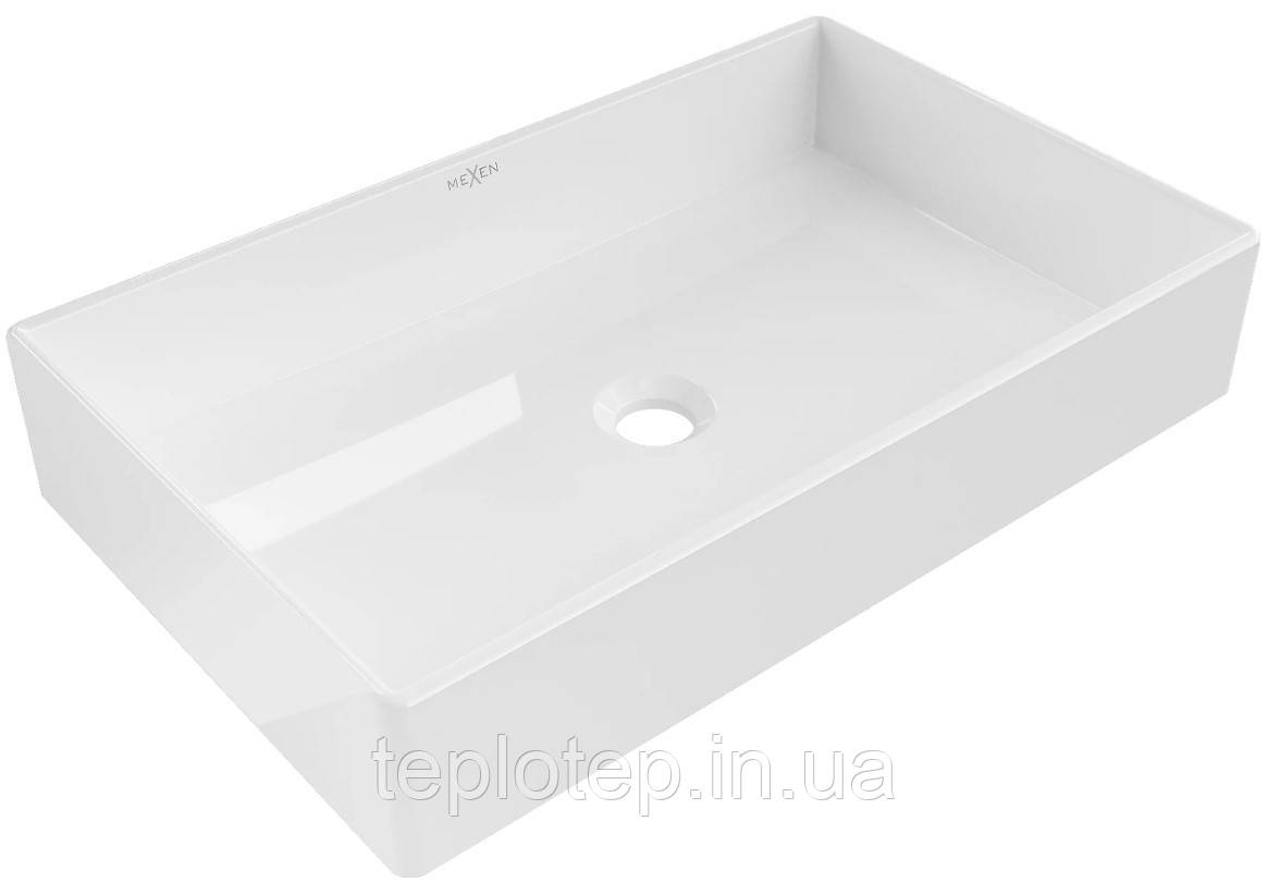 Умивальник (раковина) MEXEN GOYA 60 WHITE білий накладний