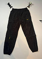 Чорні штани Nike Чоловічі нейлонові штани від бренда Nike nocta Штани Nike nocta Нейлонові штани Nike nocta