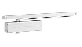 Дверний доводчик з шиною ASSA ABLOY DC135 до 60 кг до 950 мм колір RAL9016 білий