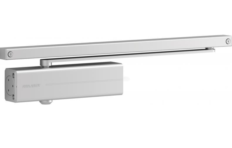 Дверний доводчик з шиною ASSA ABLOY DC135 до 60 кг до 950 мм колір EV1 срібло