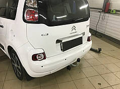 Фаркоп Citroen C3 Picasso 2009-2017 (Сітроен С3 Пікасо) оцинкований