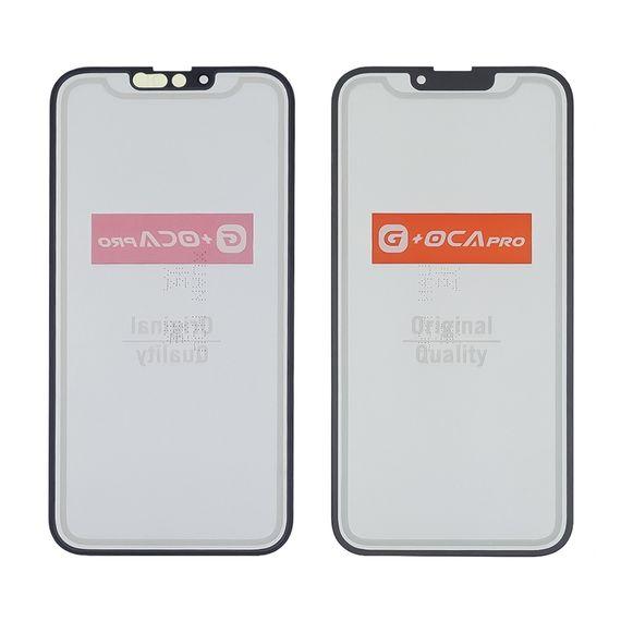 Скло дисплея з OCA плівкою для Apple iPhone 13 Pro Max (Чорне) G+OCA Pro