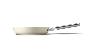 Сковорода кремова 24 см без кришки Smeg CKFF2401CRM