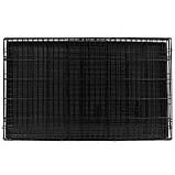 Універсальна міцна металева розкладна клітка-перенесення-вольєр для тварин 91x60x66 см, фото 5