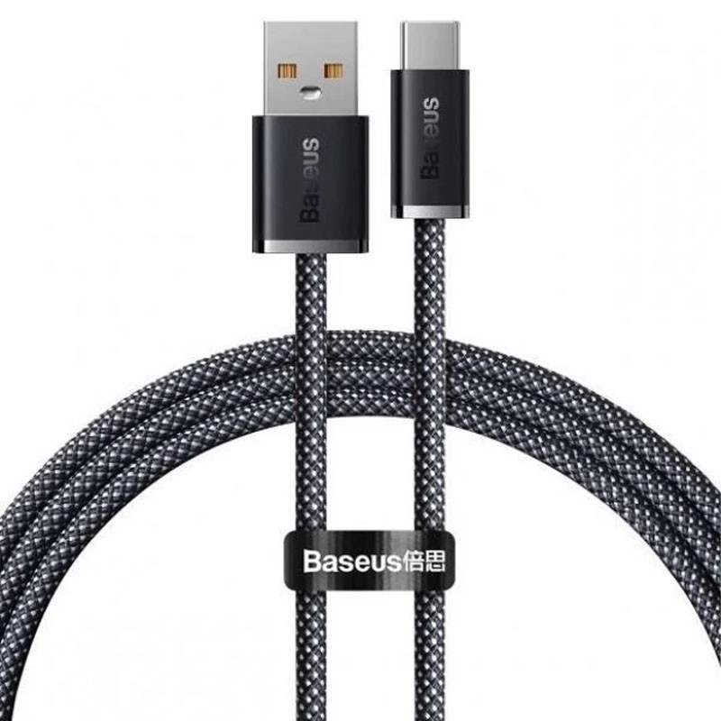 Дата кабель Baseus Dynamic Series USB to Type-C 100W (2m) (CALD00070) Slate Gray, фото 1