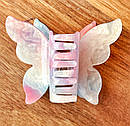 Крабі для волосся оптом 8.5*6.5*4 см 12 шт/уп МЕТЕЛИКИ НА СОНЦІ ЗМІНЮЮТЬ КОЛІР, фото 2