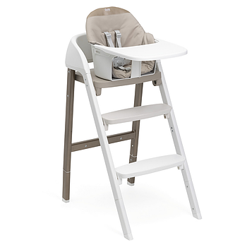 Стільчик для годування 3в1 Chicco Crescendo Up (від 6 місяців до 100 кг) Бежевий