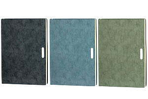 Блокнот В5 100арк., в клітинку, тверда обкладинка ООПТ синій, чорний, зелений