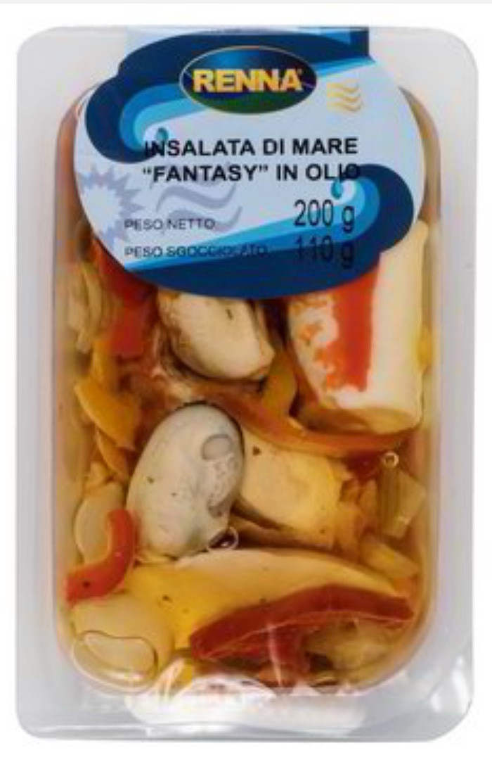 Морепродукти в оліі Renna insalata di mare 200гр