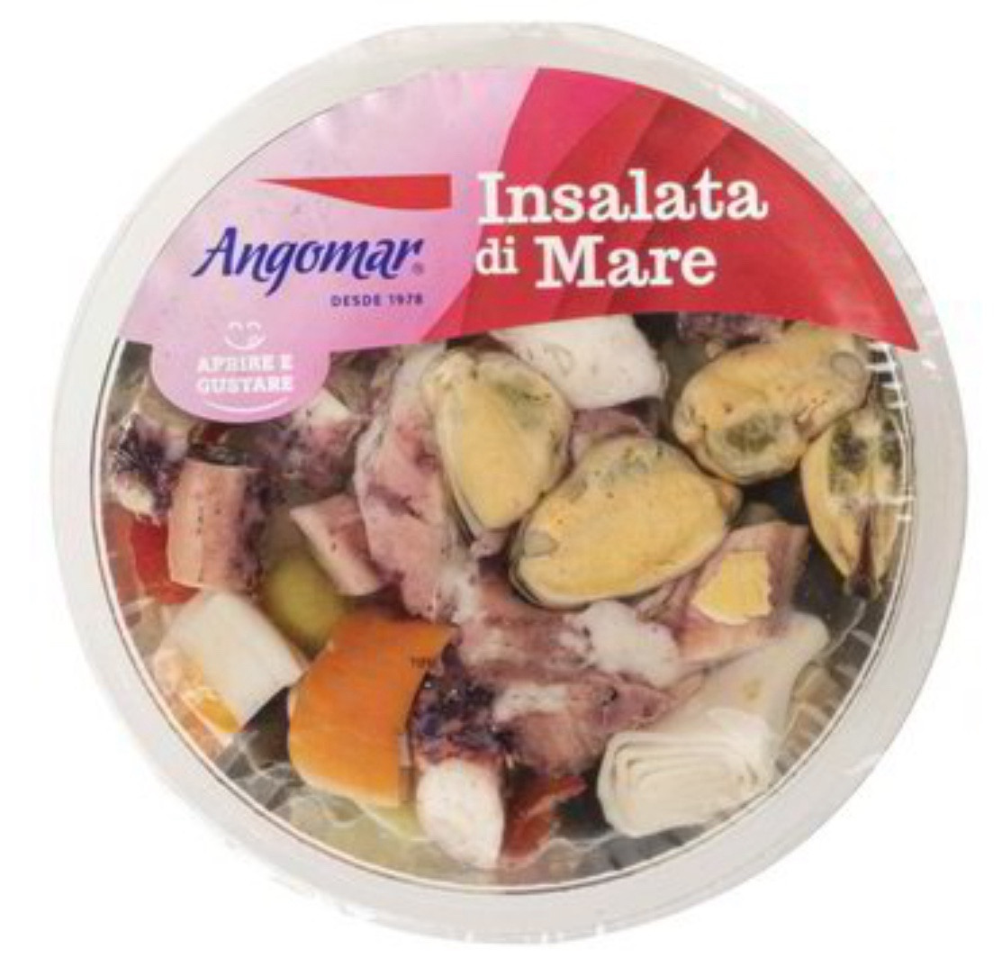 Морепродукти в оліі Angomar Insalata di Mare 250гр