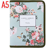 Папка на блискавці A5+ Axent Laura Ashley Timeless об'ємна