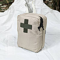 Аптечка Бежевая зимняя ЗСУ стандарт подсумок медицинский СБУ ВСУ НГУ светлая тактическая армейская военная