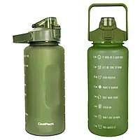 Пляшка для води CoolPack Cancan 2л оливково-зеленого кольору Z25012