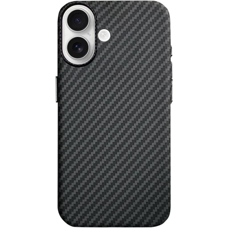 Силікон "Ultimate Carbon" Iphone 16 Plus Black, фото 1