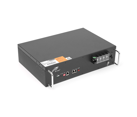 Акумуляторна батарея Ritar LiFePO4 25,6V 100Ah 2560Wh BMS100@8S для монтажу в стійку більше 4000 циклів