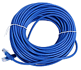 Кабель Ethernet LAN Cat5, синій, довжина 15м, фото 8