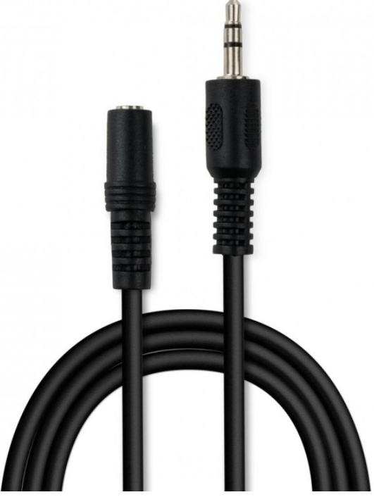 Кабель-подовжувач 3.5 мм, 1.5 м, для аудіопристроїв, фото 1
