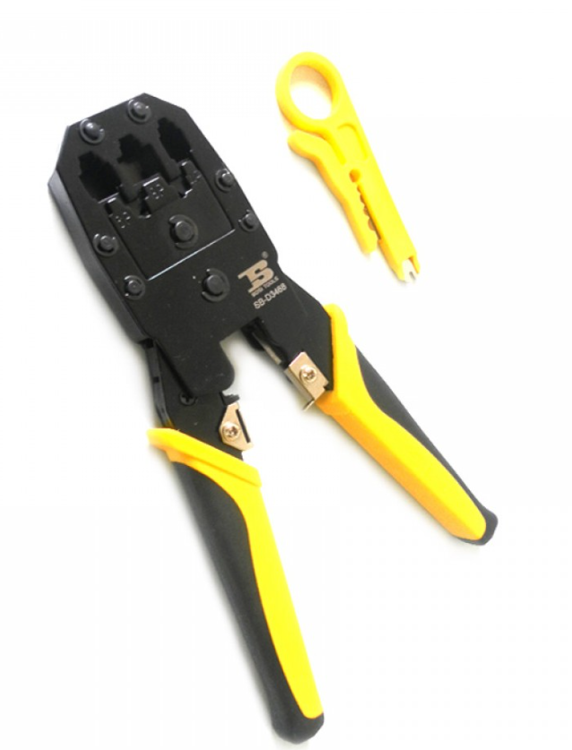 BOSI TOOLS BS 433468 — кліщі для обтиску RJ45, якість та зручність, фото 1