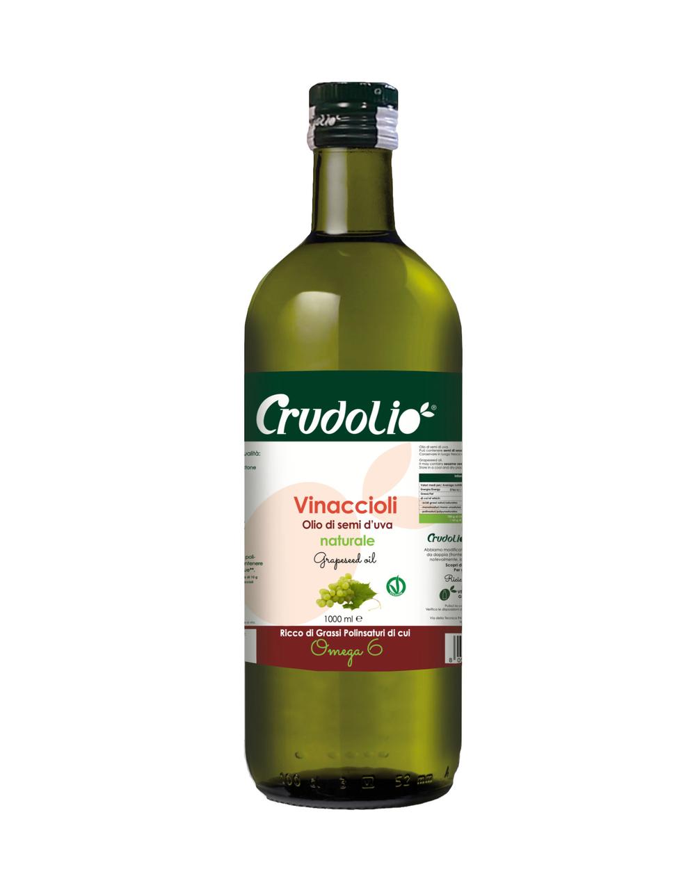 Олія з виноградних кісточок Grudolio 1л