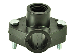 Хомут для труби д 25 мм Ender внутрішня різьба 1/2"