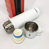 Термос для кави MAGIO MG-1046W 0.5 л, Термос для питної води, Термос BH-498 питний туристичний, фото 9