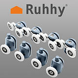 Ролики для душової кабін 8 штук комплект 23 мм Ruhhy KK9646 Польща, фото 6