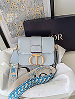 Леді Dior міни блакитний