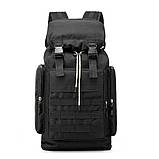 Рюкзак чоловічий тактичний похідний 70 л, Військовий армійський рюкзак GD-999 для кемпінгу, фото 8