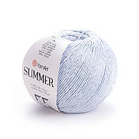 Yarnart SUMMER (Самер) № світло-сірий (Пряжа напівбавовна, нитки для в'язання)