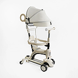 Самокат 5в1 Best Scooter з капюшоном, black 50123, фото 6