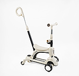 Самокат 5в1 Best Scooter з капюшоном, black 50123, фото 8