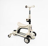 Самокат 5в1 Best Scooter з капюшоном, black 50123, фото 9