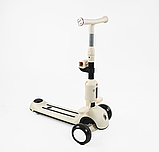 Самокат 5в1 Best Scooter з капюшоном, black 50123, фото 10