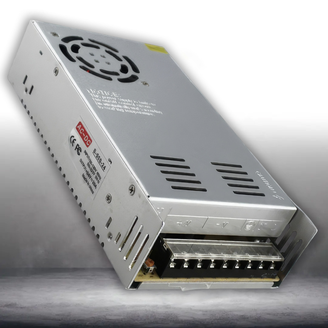 Блок живлення імпульсний з активним охолодженням 24V 20A 240Вт