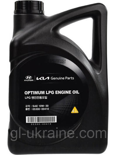 Моторна олива Hyundai/Kia/Mobis Optimum LPG 10W-30, 4л (05300-00410)
