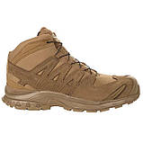 Тактичні черевики низькі всессезонні військові Salomon X Ultra Forces GTX Coyote (койот), фото 3