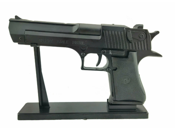 Запальничка-пістолет Desert Eagle на підставці, фото 1