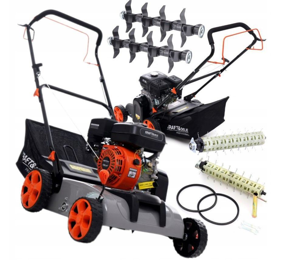 Аератор бензиновий 38 см. Kraft&Dele KD5191 3800W Польща