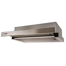 Витяжка телескопічна 60 см неіржавка Ventolux GARDA 60 INOX (500) LED