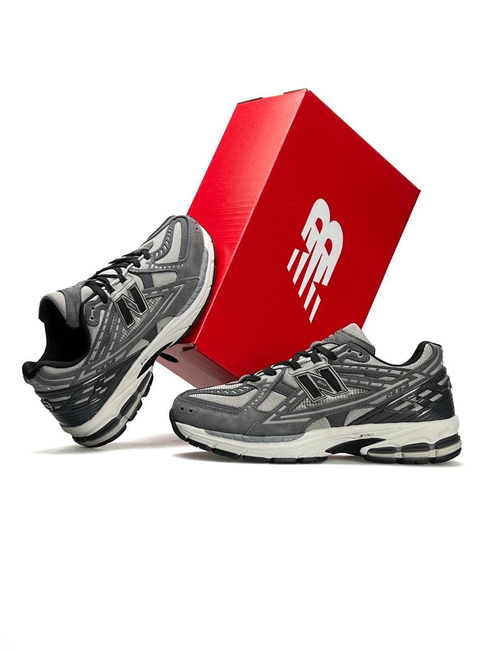 Чоловічі кросівки замкові текстиль New Balance 1906U Light Grey Black, кеди Нью Беленс сірі. Чоловіче взуття