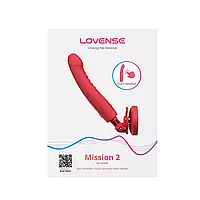 Вібратор Lovense Mission 2 із технологією Touch-Sense