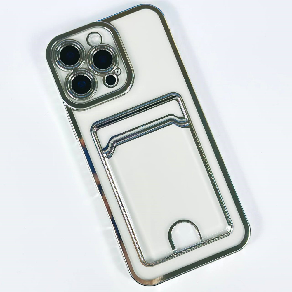 Чохол WAVE Pocket Case для iPhone X/Xs Silver