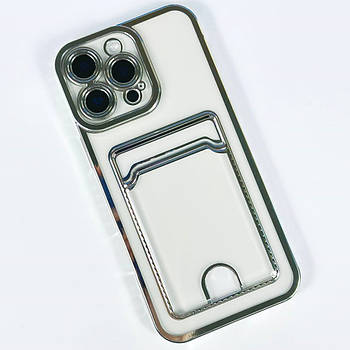 Чохол WAVE Pocket Case для iPhone 13 Pro Max Silver